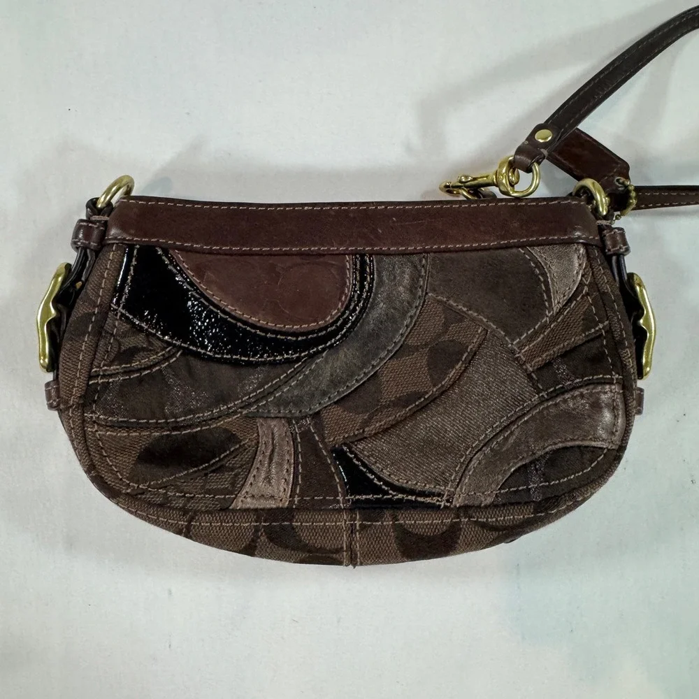 Coach patchwork hobo